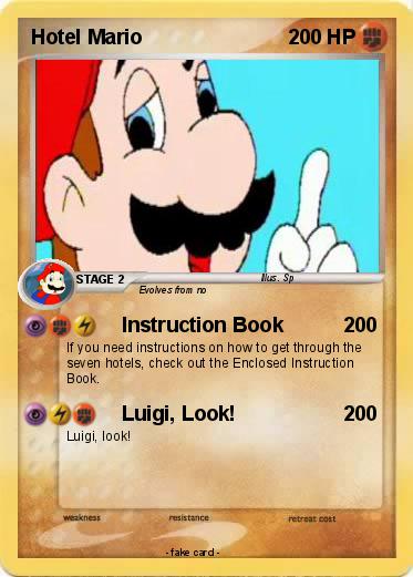 Pokemon Hotel Mario