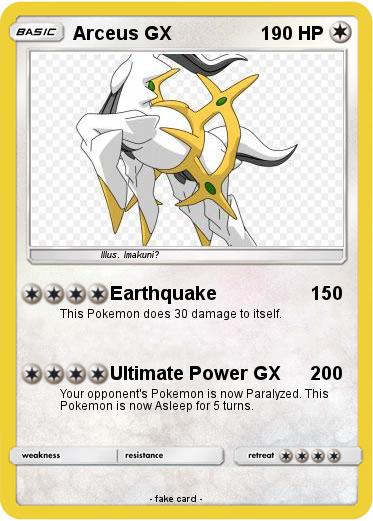 Pokemon Arceus GX