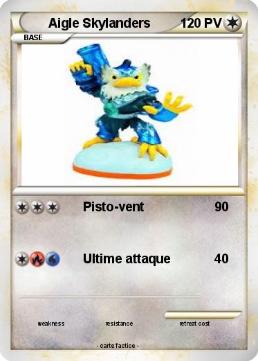 Pokemon Aigle Skylanders