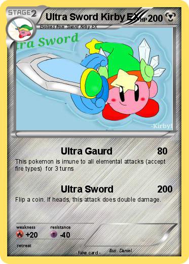 Pokemon Ultra Sword Kirby EX