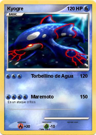 Pokemon Kyogre
