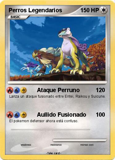 Pokemon Perros Legendarios