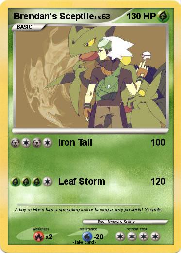 Pokemon Brendan's Sceptile