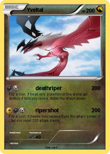 Pokemon Yveltal