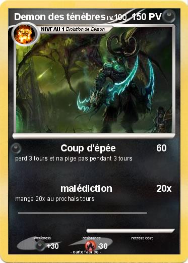 Pokemon Demon des ténèbres