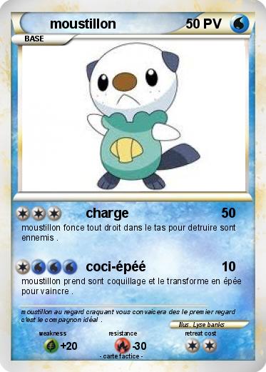 Pokemon moustillon