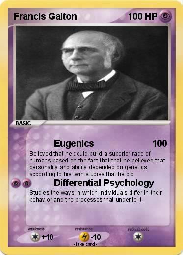 Pokemon Francis Galton