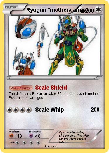 Pokemon Ryugun "mothera arms"