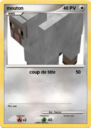 Pokemon mouton