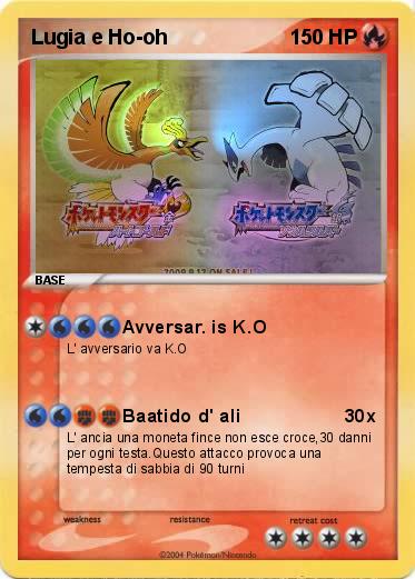 Pokemon Lugia e Ho-oh
