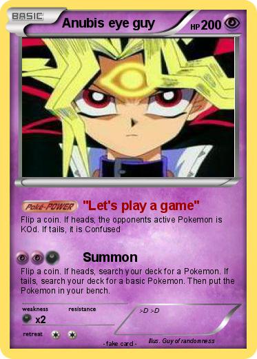 Pokemon Anubis eye guy