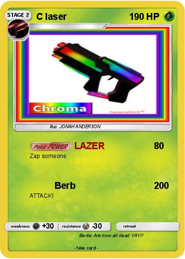 Pokemon C laser