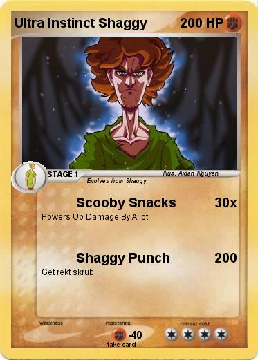 Pokemon Ultra Instinct Shaggy