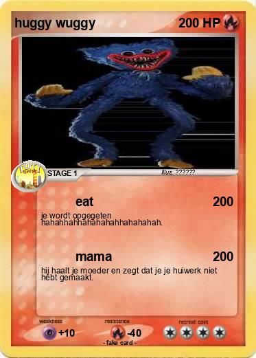 Pokemon huggy wuggy