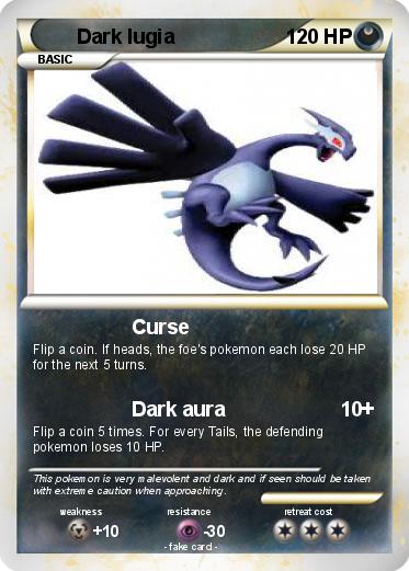 Pokemon Dark lugia