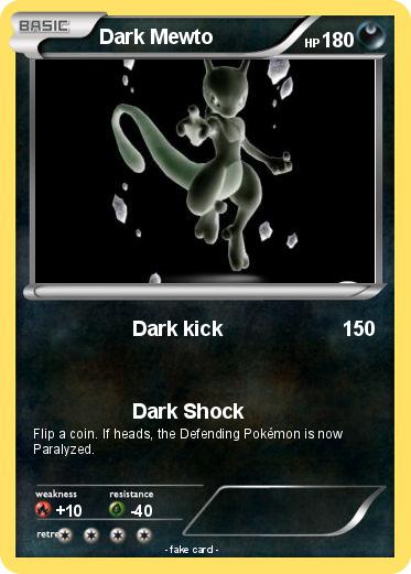 Pokemon Dark Mewto