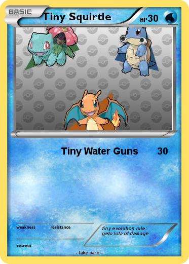 Pokemon Tiny Squirtle