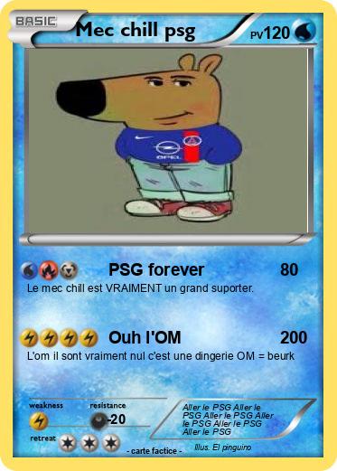 Pokemon Mec chill psg