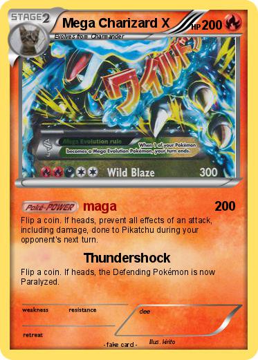 Pokemon Mega Charizard X