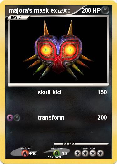 Pokemon majora's mask ex