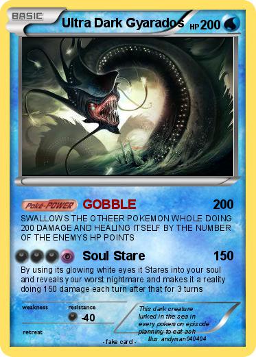 Pokemon Ultra Dark Gyarados