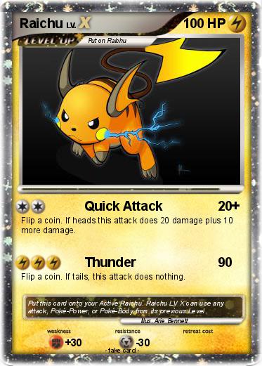 Pokemon Raichu