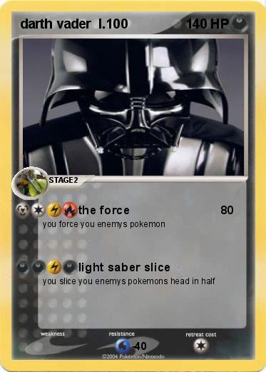 Pokemon darth vader  l.100