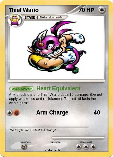 Pokemon Thief Wario