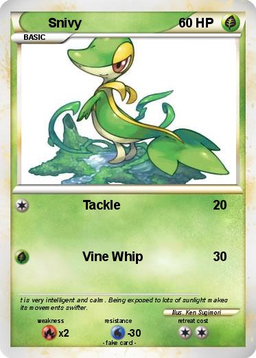 Pokemon Snivy