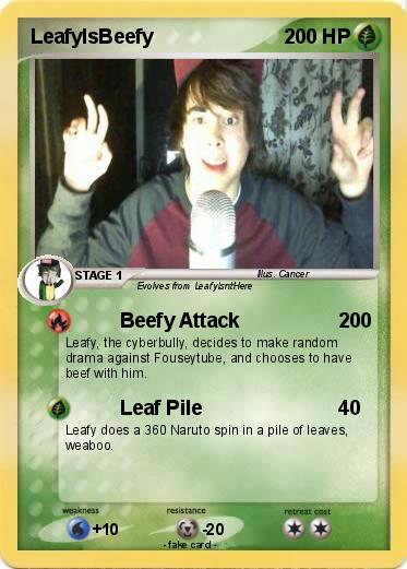 Pokemon LeafyIsBeefy