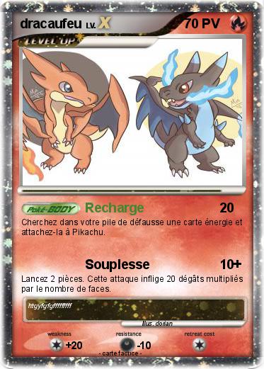 Pokemon dracaufeu