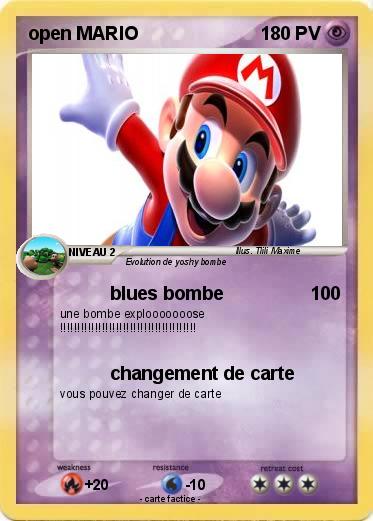 Pokemon open MARIO