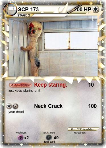 Pokemon SCP 173