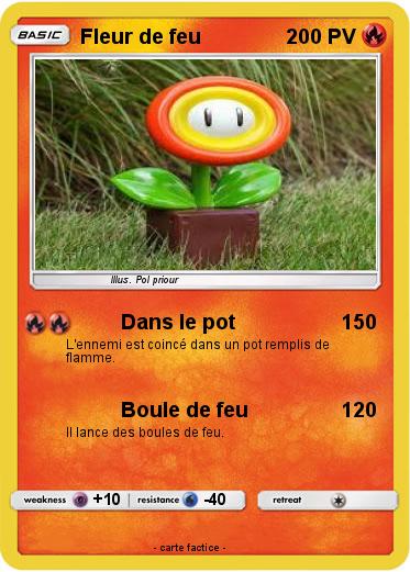 Pokemon Fleur de feu