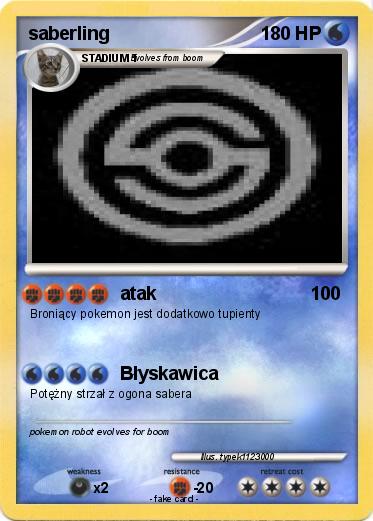 Pokemon saberling