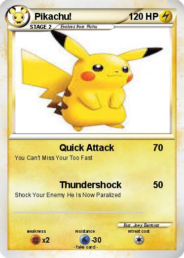Pokemon Pikachu!