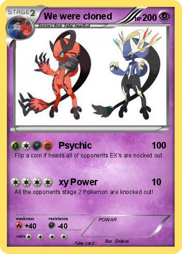 Pokemon We were cloned