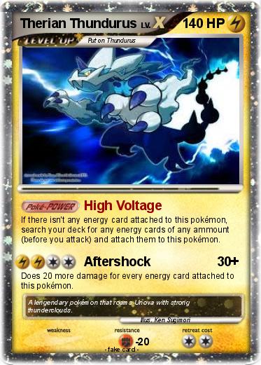 Pokemon Therian Thundurus