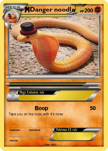 Pokemon Danger noodle