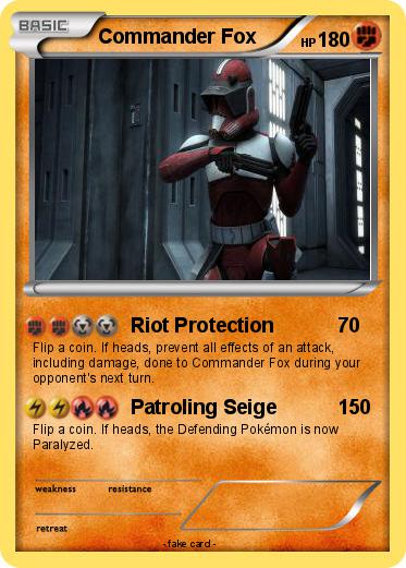 Pokemon Commander Fox