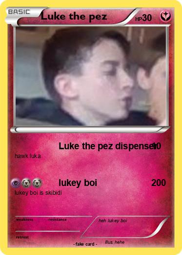 Pokemon Luke the pez