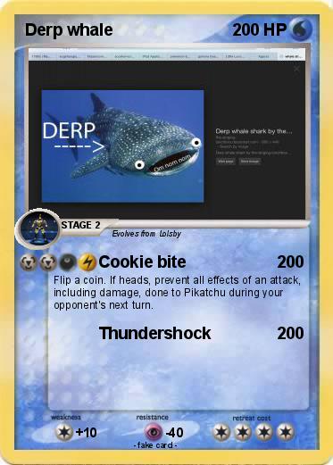 Pokemon Derp whale