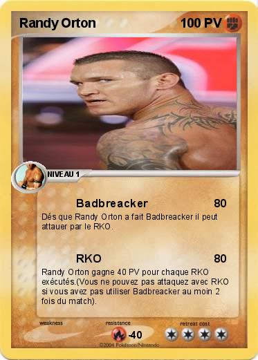 Pokemon Randy Orton