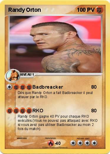 Pokemon Randy Orton