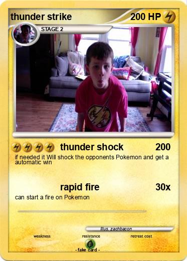 Pokemon thunder strike