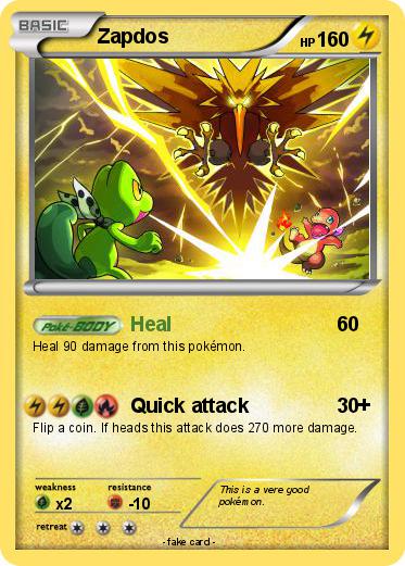 Pokemon Zapdos