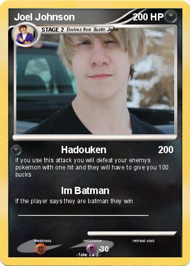 Pokemon Joel Johnson