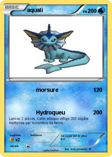 Pokemon aquali
