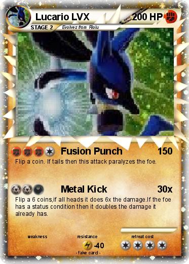 Pokemon Lucario LVX
