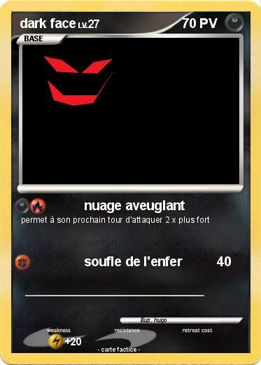 Pokemon dark face
